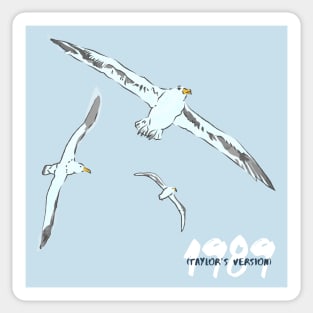 1989 seagull Sticker